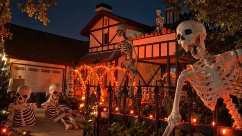 Oversized Skeleton Decorations