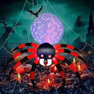 Giant LED Spider Decorations