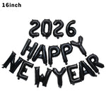 Happy New Year Foil Letter Balloons - 16 Inch