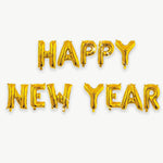 Happy New Year Foil Letter Balloons - 16 Inch