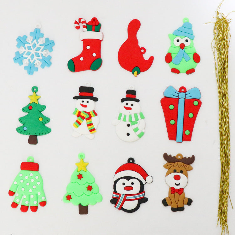 Gingerbread Christmas Tree Ornament Set