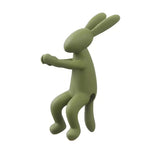 Rabbit-Shaped Plant Support Ornament