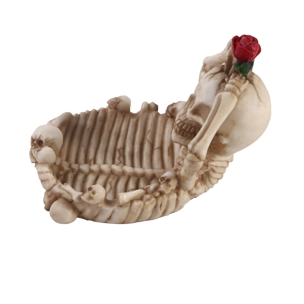 Antique Skeleton Ashtray