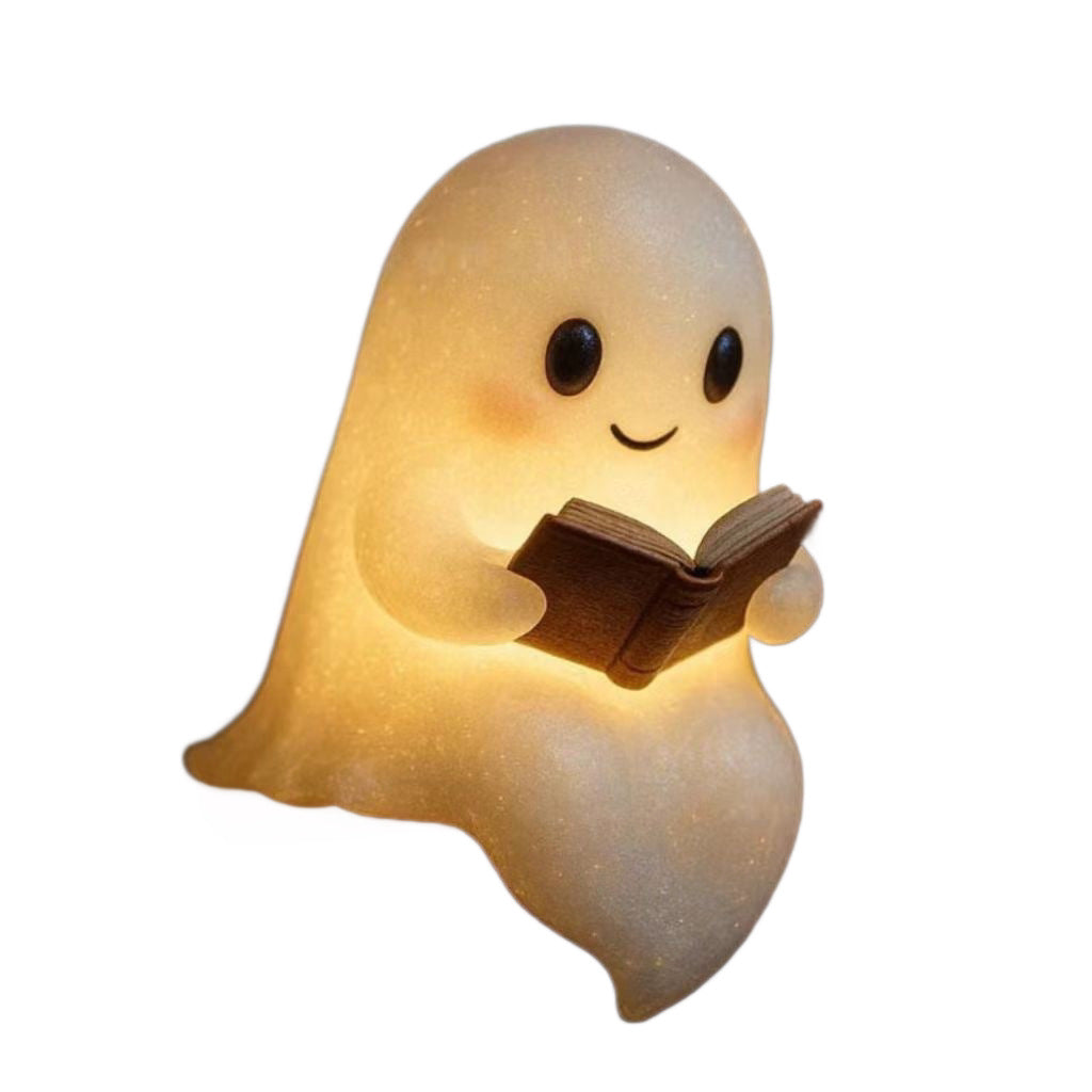 Reading Ghost Halloween Night Light