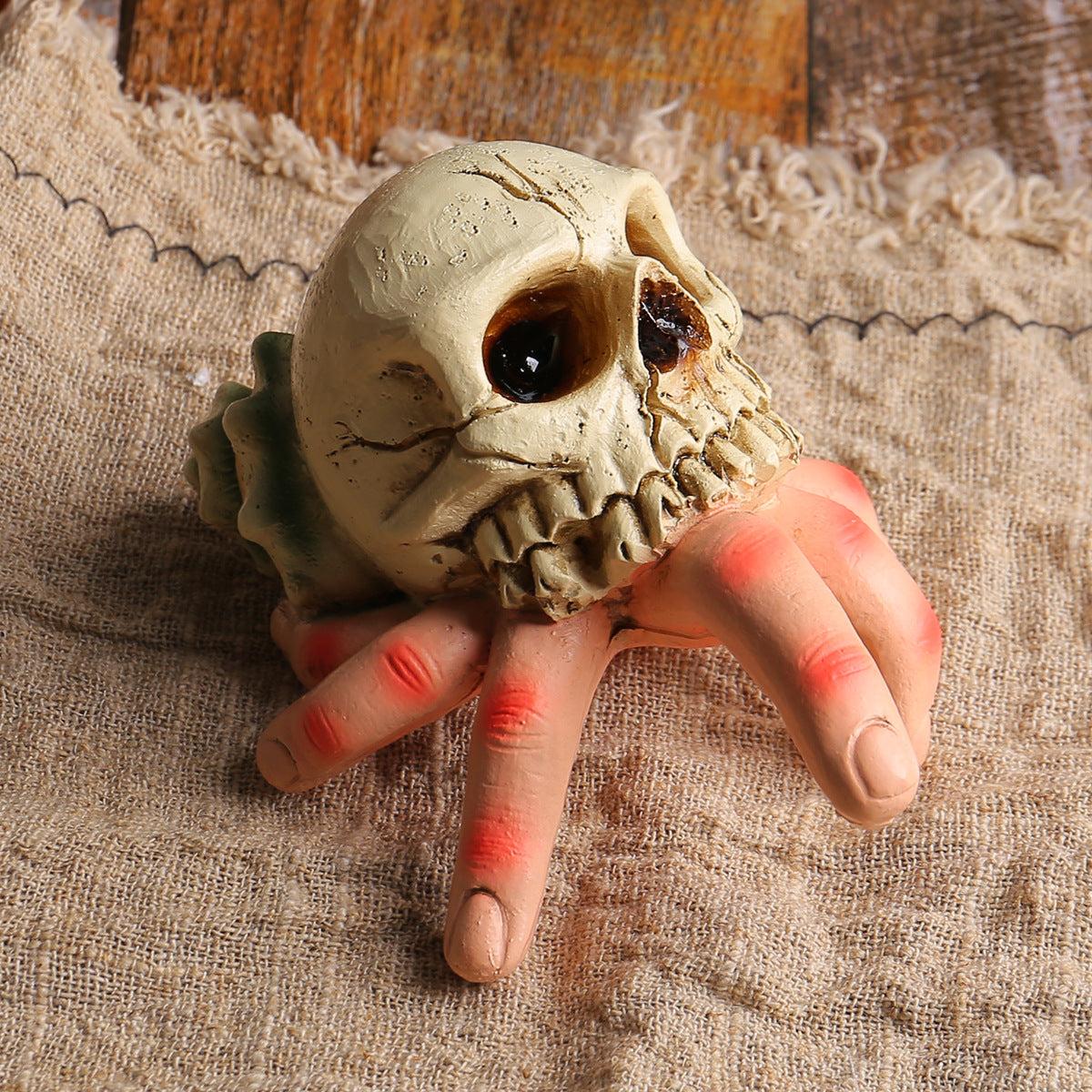 Skeleton Hand Resin Ornament