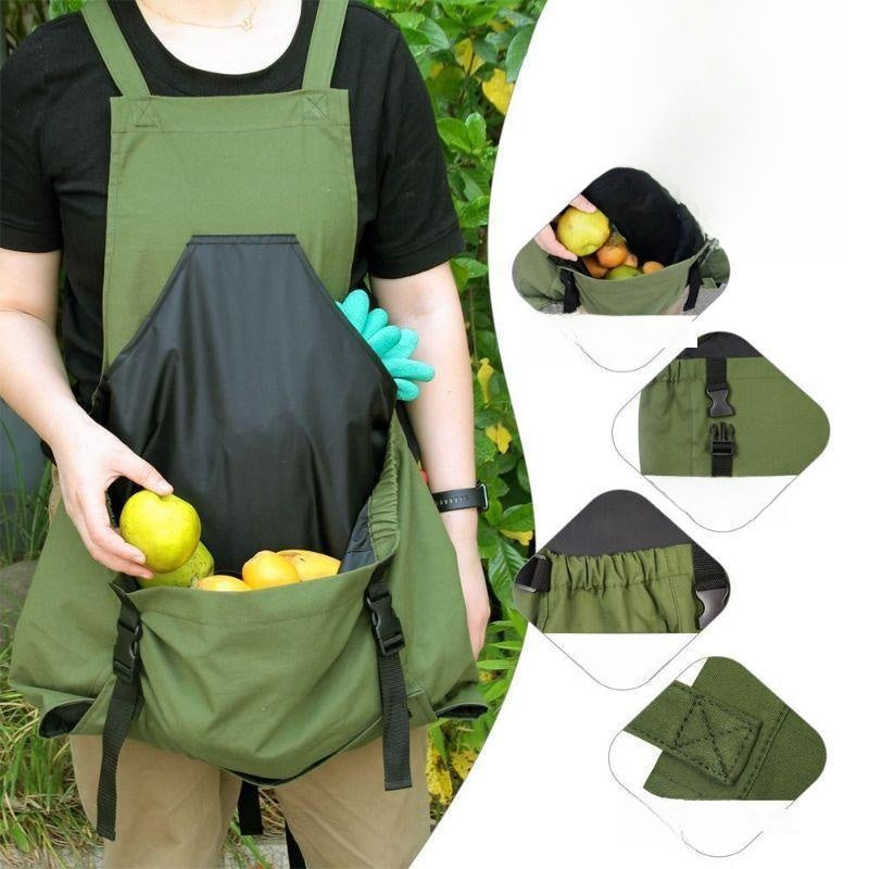 Garden Harvest Apron with Release Pocket