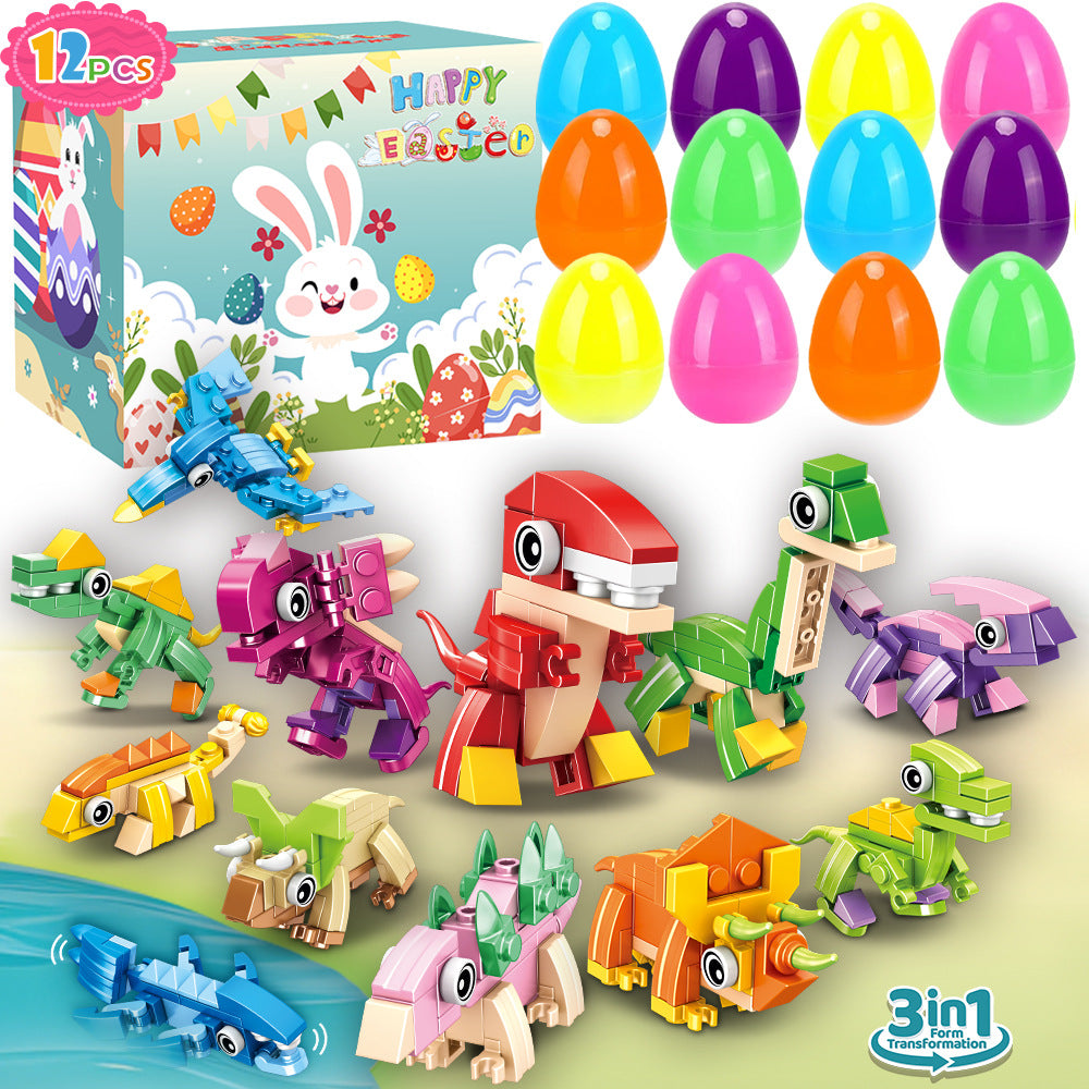 Easter Surprise Building Block Eggs
