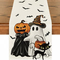 Halloween Pumpkin & Ghost Table Runner