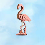 Wooden Animal and Vehicle 3D Puzzle Models