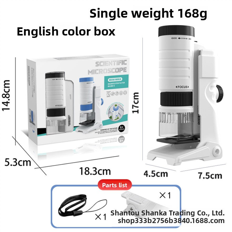 Portable Handheld Microscope for Young Explorers