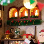 DIY Wooden Christmas Cottage Display Kit