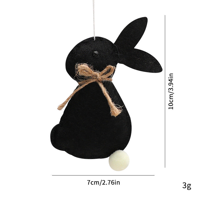 Easter Bunny, Egg & Flower Hanging Ornaments