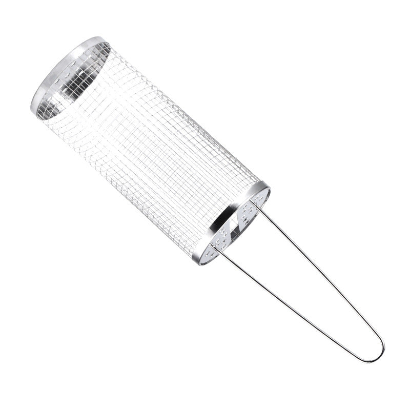 Stainless Steel Rolling Grill Basket