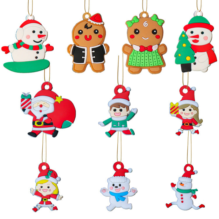 Gingerbread Christmas Tree Ornament Set