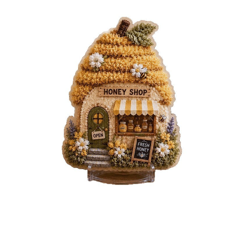 Miniature Village 3D Fabric Craft Kits