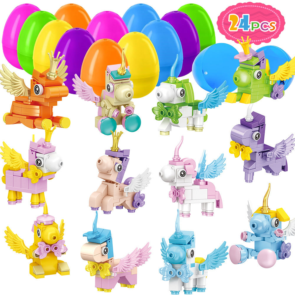 Easter Surprise Building Block Eggs