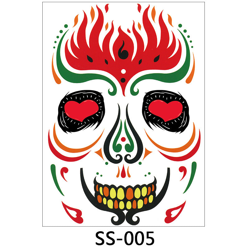 Halloween Face Stickers