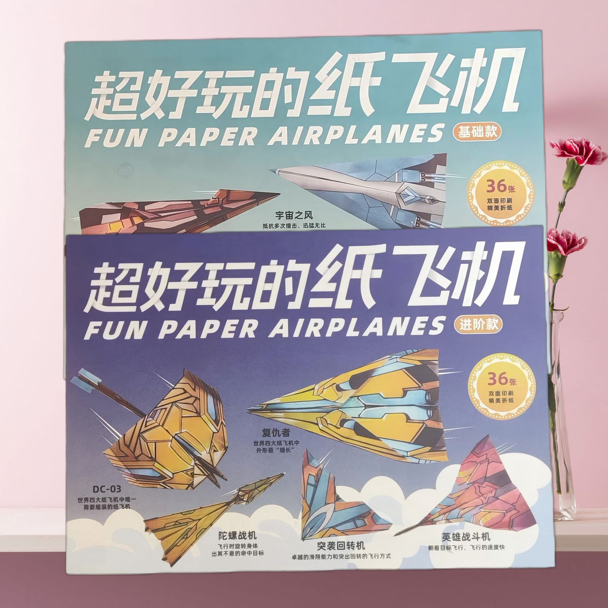 Paper Airplane Origami Books and Sets