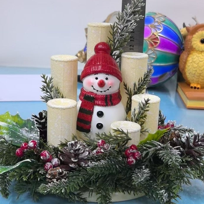 Lighted Resin Christmas Village Houses