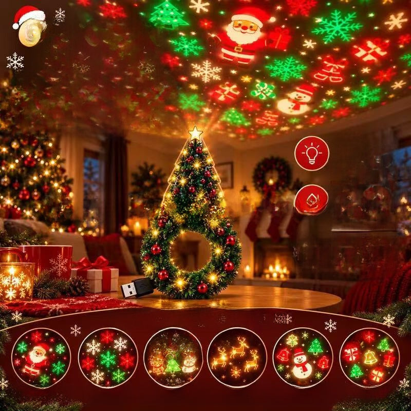 Christmas & Halloween USB Projection Light