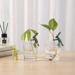 Rabbit-Shaped Plant Support Ornament