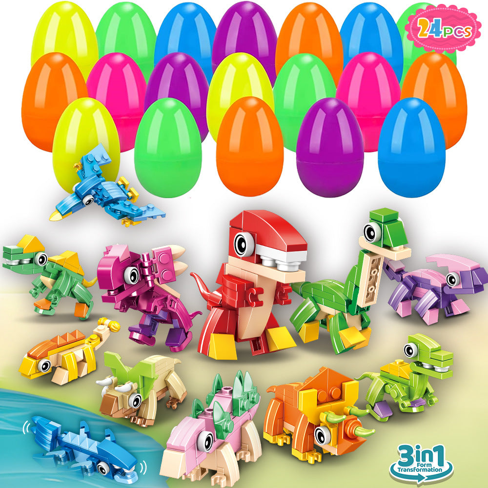 Easter Surprise Building Block Eggs