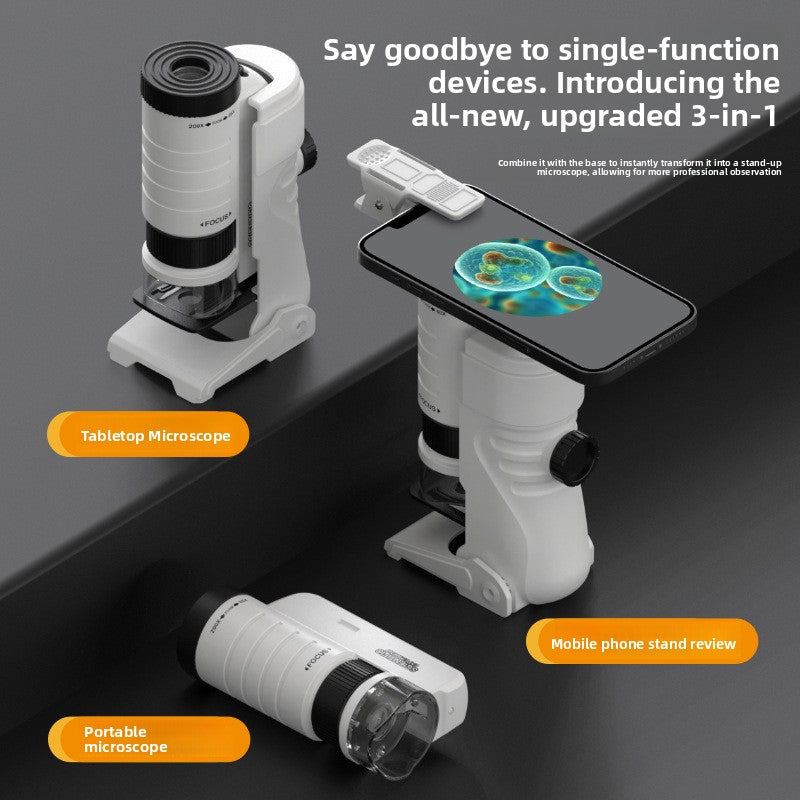 Portable Handheld Microscope for Young Explorers