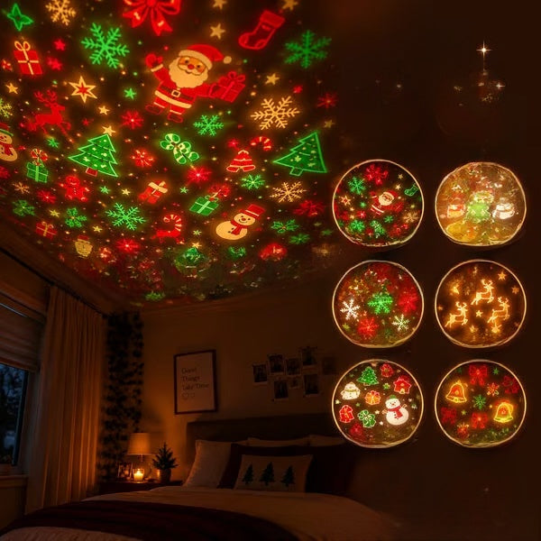 Christmas & Halloween USB Projection Light