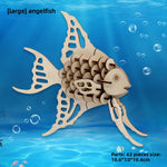 Wooden Animal and Vehicle 3D Puzzle Models