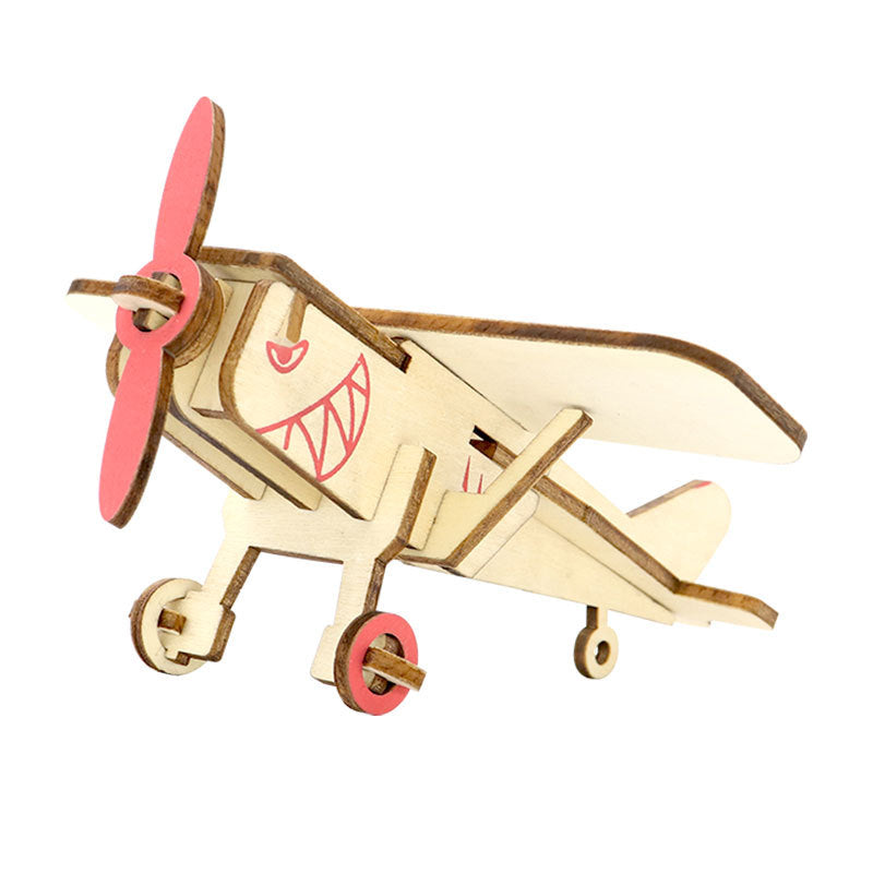 Wooden Animal and Vehicle 3D Puzzle Models