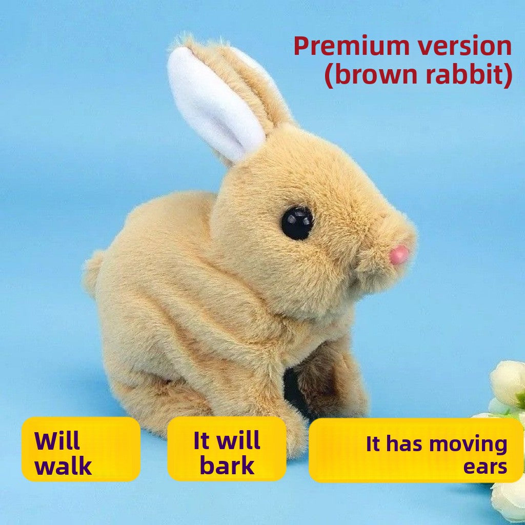 Walking Plush Bunny Toy