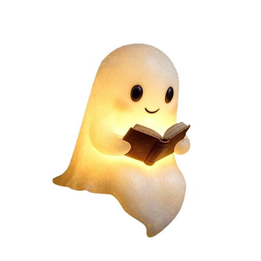 Reading Ghost Halloween Night Light