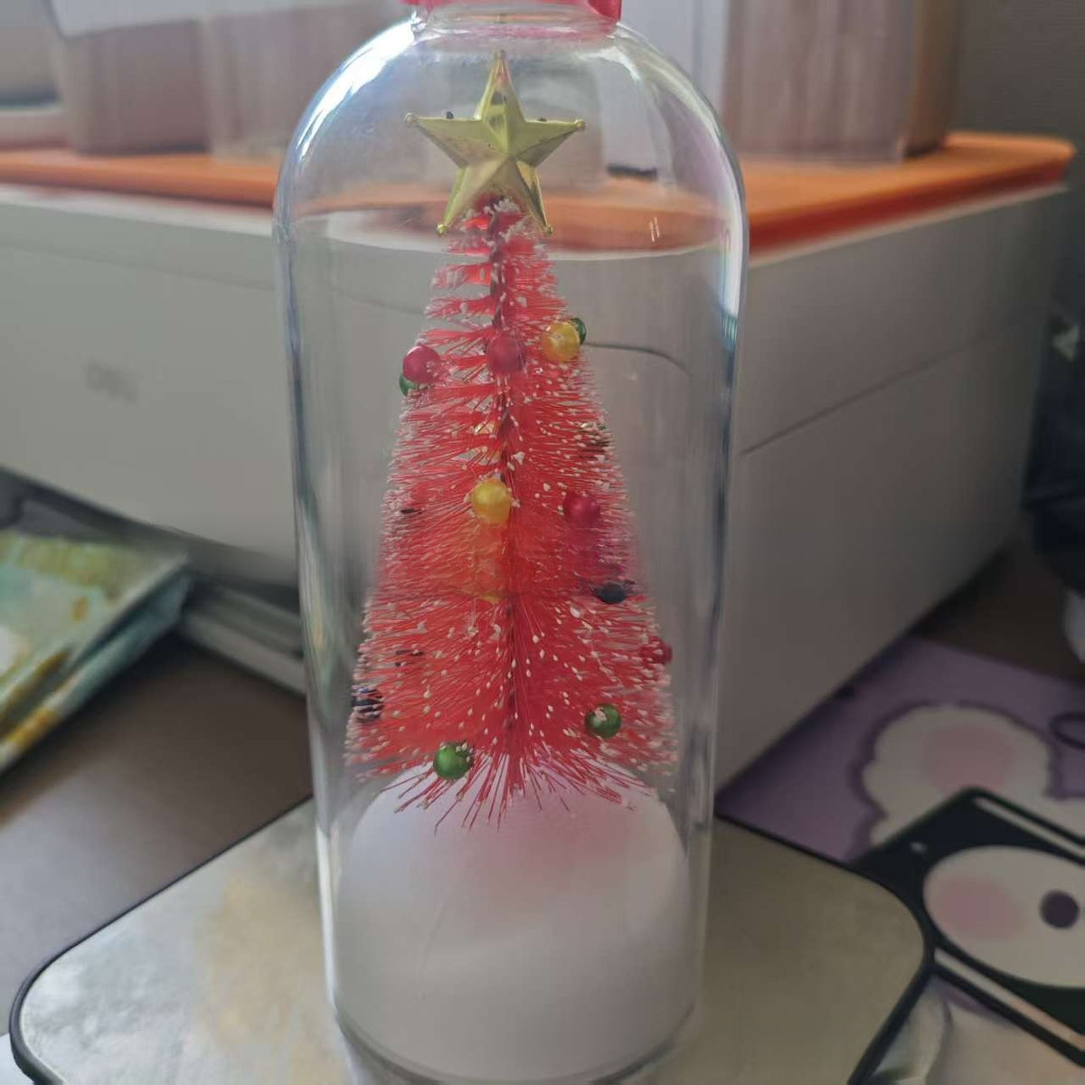 Christmas Message-in-a-Bottle Decoration
