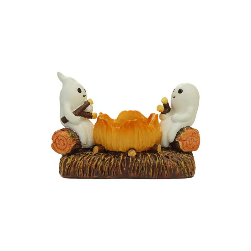 Ghost Campfire Flickering Night Light