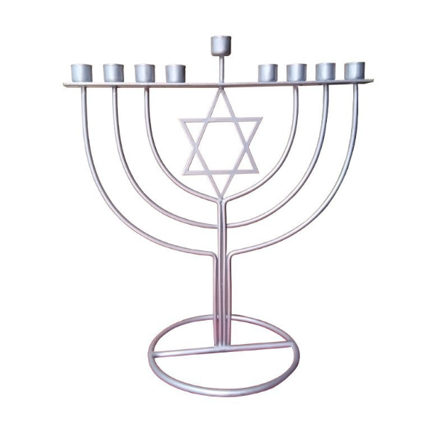 Hanukkah Menorah Candle Holder