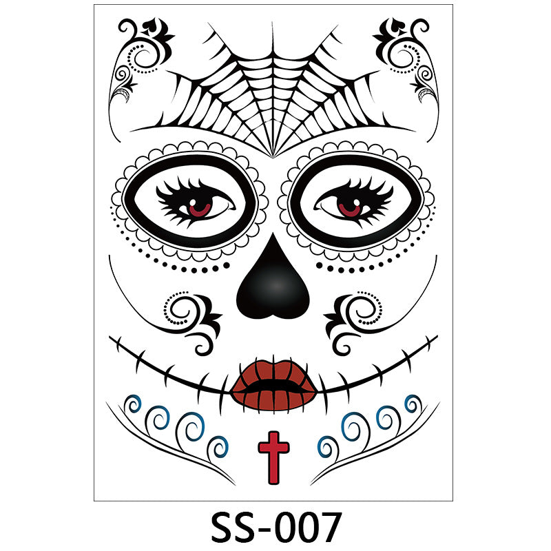 Halloween Face Stickers