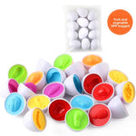Color and Shape Matching Egg Puzzle Sets