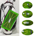 Golf Swing Practice Mat and Accessory Sets