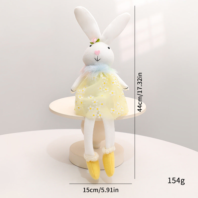 Easter Bunny, Egg & Flower Hanging Ornaments
