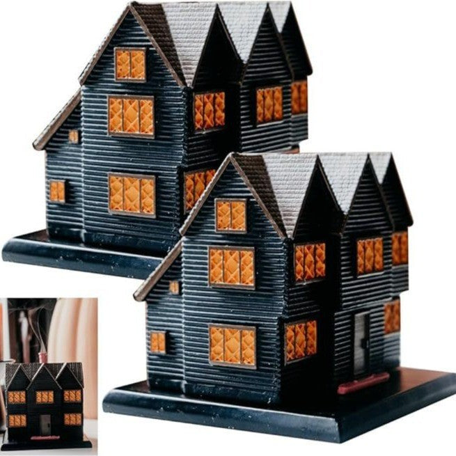 Halloween Village Witch House Incense Burner