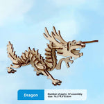 Wooden Animal and Vehicle 3D Puzzle Models