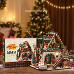 DIY Wooden Christmas Cottage Display Kit