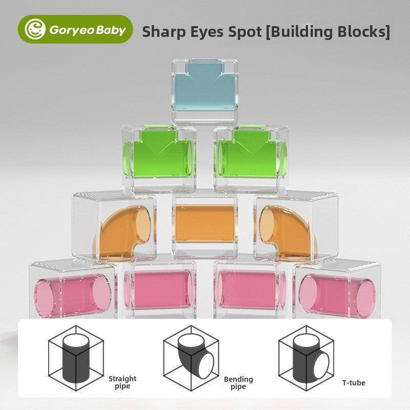 Colorful Pipe Construction Blocks