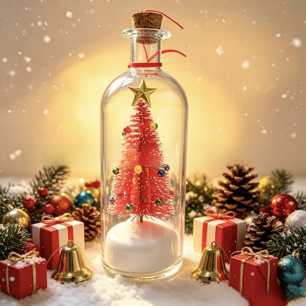 Christmas Message-in-a-Bottle Decoration
