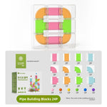 Colorful Pipe Construction Blocks