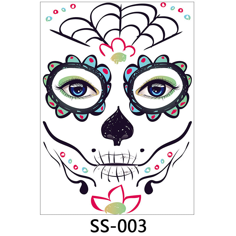Halloween Face Stickers