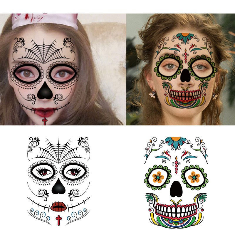 Halloween Face Stickers
