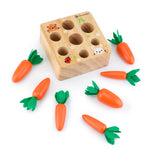 Wooden Carrot Matching Game