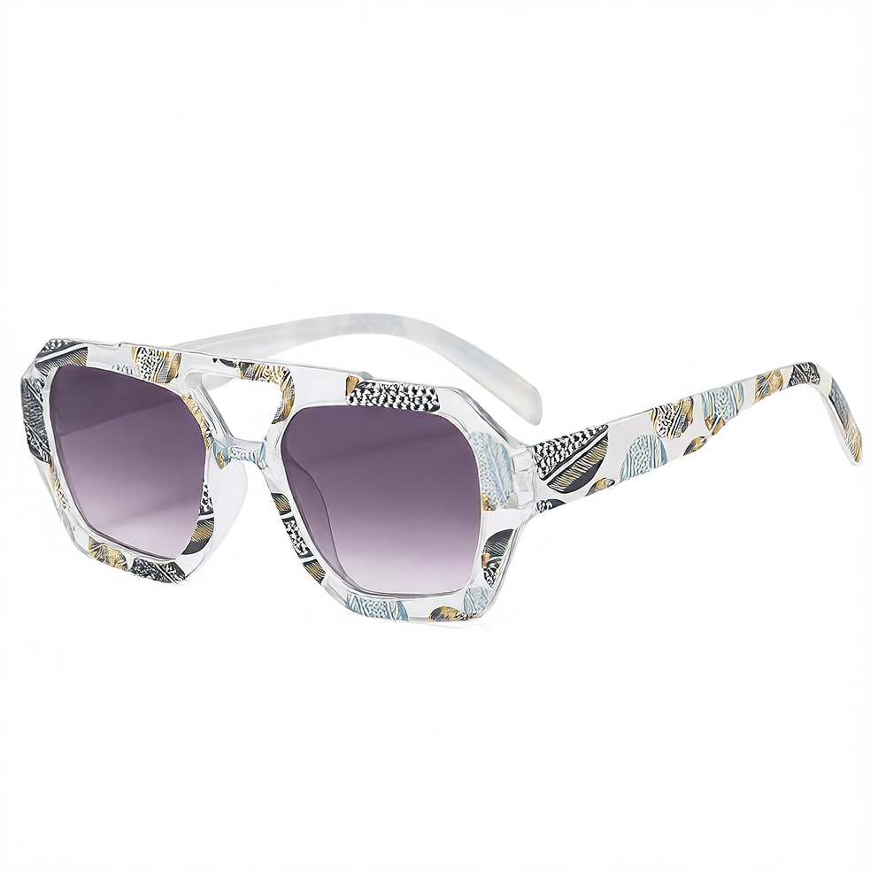 American Flag Double-Bridge Glasses