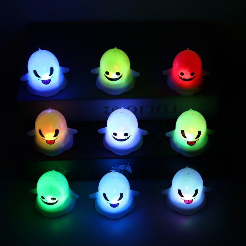 Colorful Ghost LED Candle Lights – 2 Pack